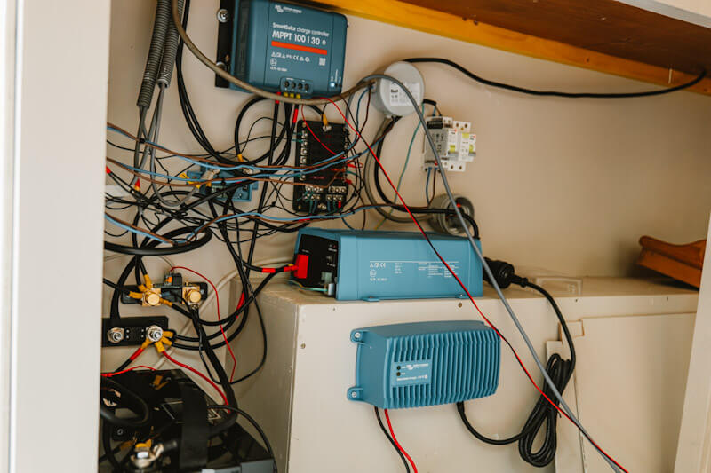 Emplacement du matériel électrique