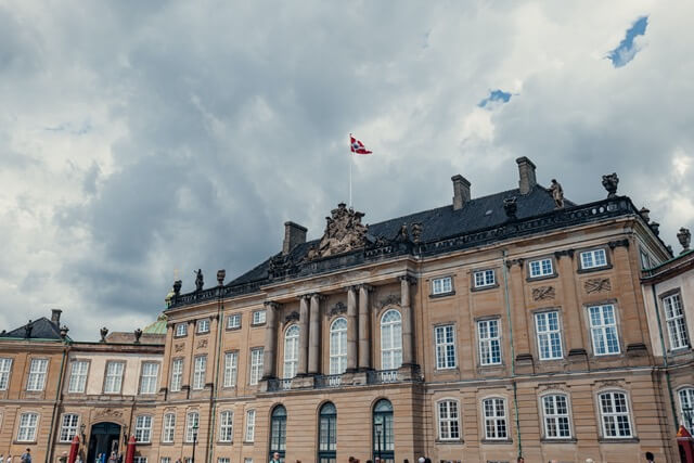 Le Danemark en van aménagé, Palais Royal de Copenhague